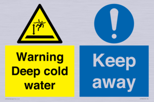 Warning Deep cold water Keep away